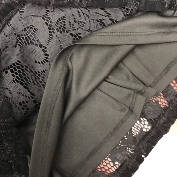 Betsey Johnson lace sleeve shift faux pearl NWT - Picture 6 of 8